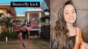 Watch Now: Siddharth Nigam does a high-flying kick, Ashi Singh is furious