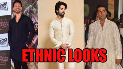 Wear Ethnic And Look Modern: Take Cues From Tiger Shroff, Shahid Kapoor, And Akshay Kumar