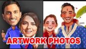 Wedding Celebration Continues: Sonalee Kulkarni Shares Some Quintessential Artwork Made By Fans, See Pictures Here