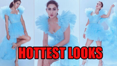 What A Babe: Sara Ali Khan Looks Stunning In Sky Blue Tulle Dress, Fans Can’t Stop Melting