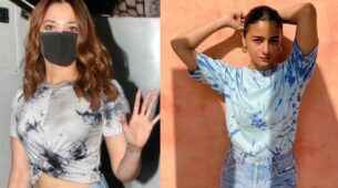 What A Babe: Tamannaah Bhatia Vs Alia Bhatt: Who slays the hot denim shorts look the best in casual vogue? Pick your favourite