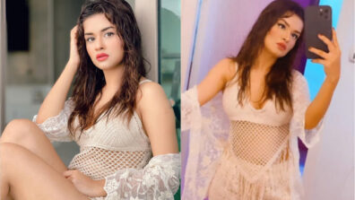 What A Hottie: Avneet Kaur looks super hot in transparent netted night top & poo pants, fans in love with her cuteness