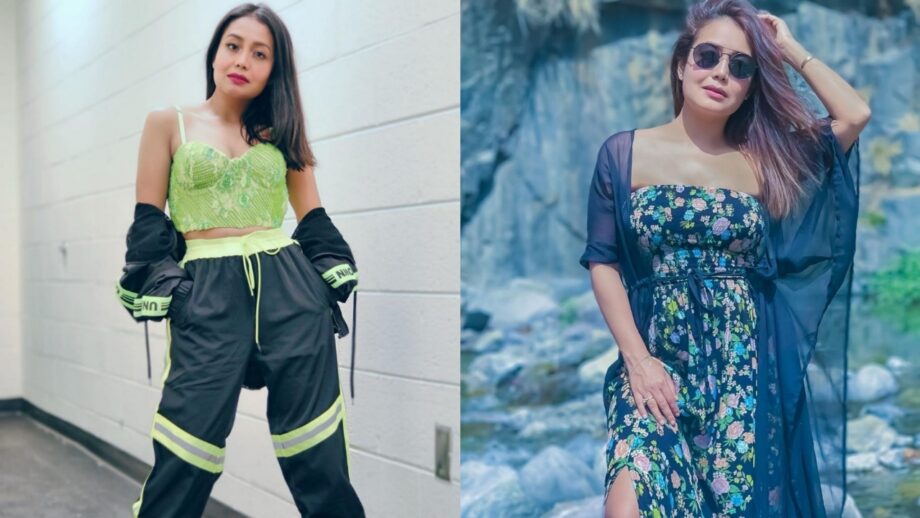 Which Outfit Of Neha Kakkar Will You Choose For Your Beach Vacation; Vote Here 387648