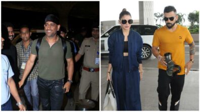 Whose Airport Style Will You Go For? MS Dhoni VS Virat Kohli