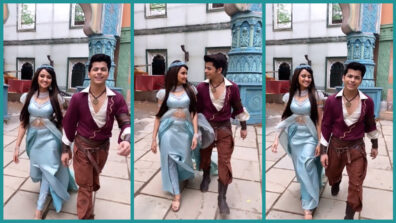 Wohooooo: Ashi Singh & Siddharth Nigam get lost in each other’s romantic eyes, share unseen ‘kareeb’ moments from Aladdin sets