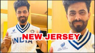 World Test Championship Final: Ravindra Jadeja flaunts Team India’s new jersey, fans love it