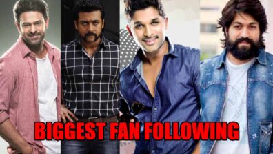 Yash, Prabhas, Surya, Allu Arjun: Who has the biggest fan following? Vote Now