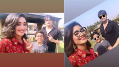 Yeh Rishta Kya Kehlata Hai Family Fun: Kartik aka Mohsin Khan & Sirat aka Shivangi Joshi share cool sunshine selfie moment together, fans go aww