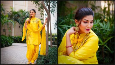 Yellow Beauty: Sapna Choudhary Makes Fans Go Crazy With Her Pictures Which Define Her Pure Beauty