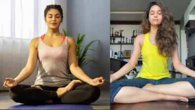 Yoga girls: Take your weekend special workout inspiration from Jacqueline Fernandez & Keerthy Suresh