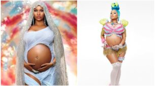 Refer To Nicki Minaj’s Maternity Baby Bump Photoshoot For Out Of The World Ideas