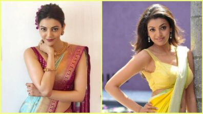 5 Hot Photos of Kajal Aggarwal in Saree That Made Us Fall In Love With Her