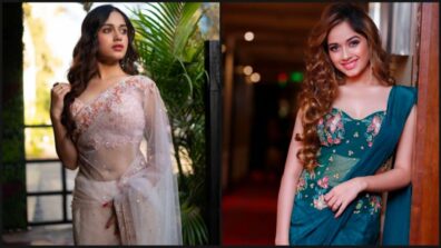 5 Times Jannat Zubair Ditched Her Modern Outfit For Monochrome Sarees