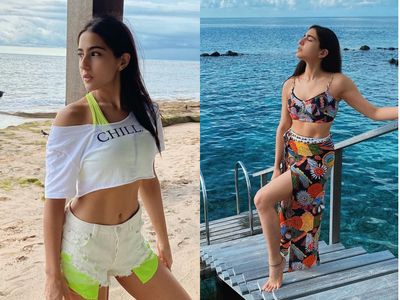 5 Times Sara Ali Khan And Rakul Preet Singh Showed Us That They Are Beach Babies - 1