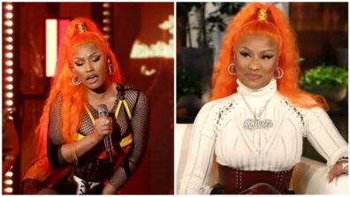 Someone Stop Nicki Minaj: Her Hot Instagram Post In Revealing Dress And Orange Hair Is Setting Fire On The Carpet