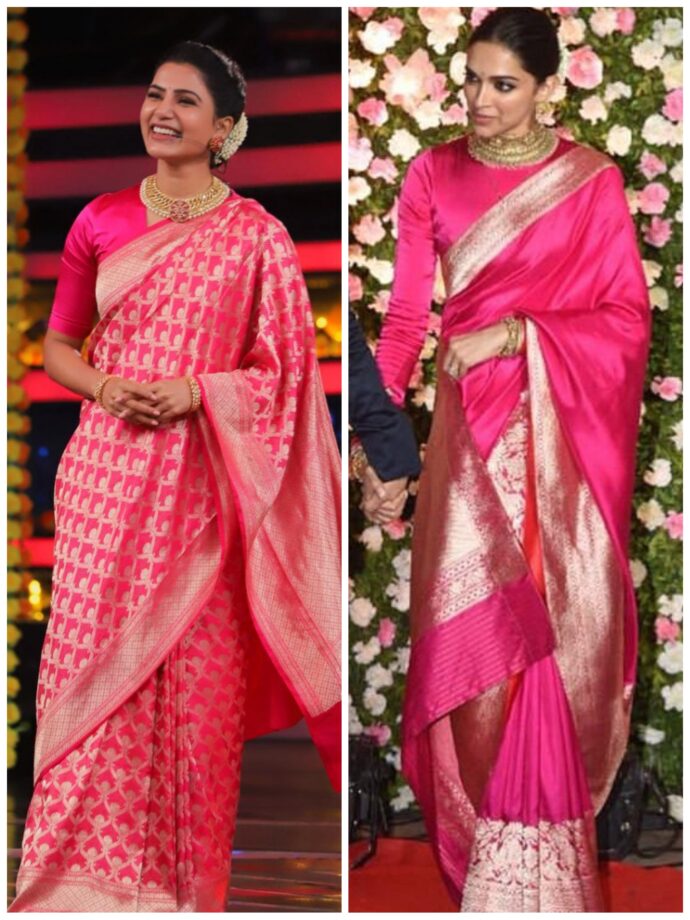 6 Times Samantha Akkineni & Deepika Padukone Made Similar Appearance And Wowed Fans - 2