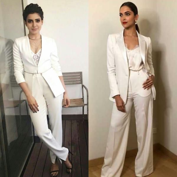 6 Times Samantha Akkineni & Deepika Padukone Made Similar Appearance And Wowed Fans - 1