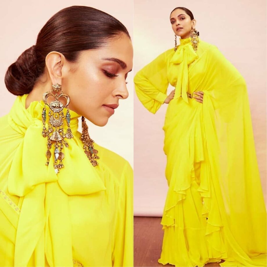 7 Times Deepika Padukone Taught Us How To Pull Off The Ethnic Wear With A Modern Tadka - 1