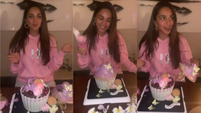 7 Years Journey: Kiara Advani cuts a cake to celebrate 7 years in the Bollywood industry