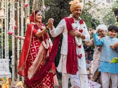 From Kajal Aggarwal To Yami Gautam: 6 Celeb Brides Who Went Red For Their Big Day - 2