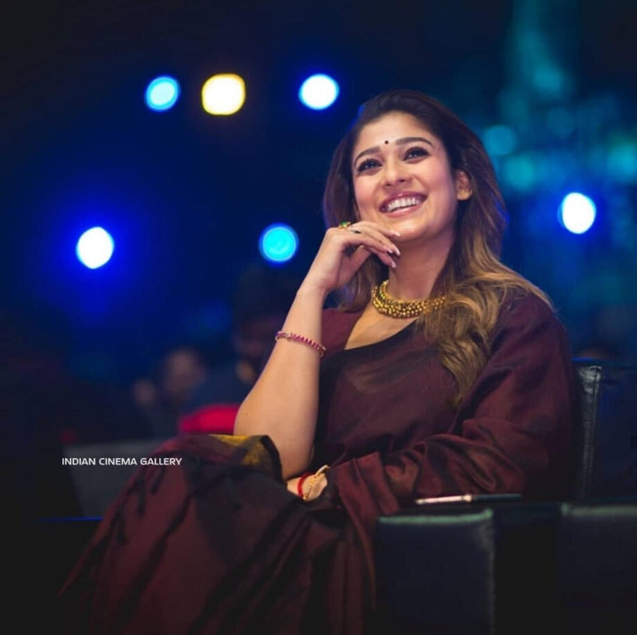 Nayanthara Is Teaching Netizens To Style Gold Jewellery With Sarees Like A Pro: Take Cues Here - 1