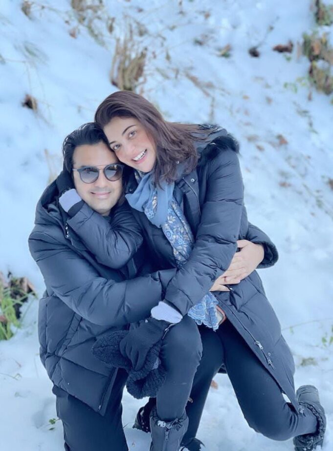 Kajal Aggarwal living her best life with hubby, pictures give out couple goals - 2