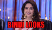 Madhuri Dixit’s Bindi Looks Are Perfect To Make Ethnic Style Statement In Glam
