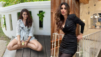 Ace the ‘black & white’ vogue game like Surbhi Jyoti & Mouni Roy to look super stunning