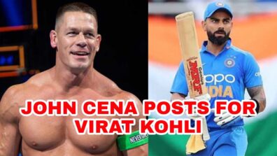 Ahead of WTC Final, John Cena shares Virat Kohli’s photo on his social media, what does this mean?