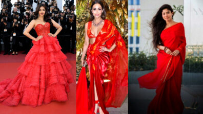 Aishwarya Rai Bachchan, Malaika Arora & Sai Pallavi’s stunning red avatars will make you go bananas