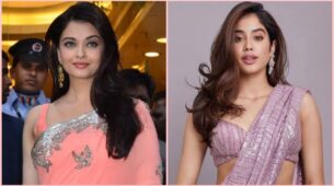 Aishwarya Rai Or Janhvi Kapoor: Who Aced the Vogue Game in Manish Malhotra Saree?