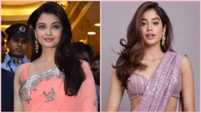 Aishwarya Rai Or Janhvi Kapoor: Who Aced the Vogue Game in Manish Malhotra Saree?