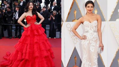 Aishwarya Rai & Priyanka Chopra’s ‘royal red carpet’ style is every girl’s dream, see pics