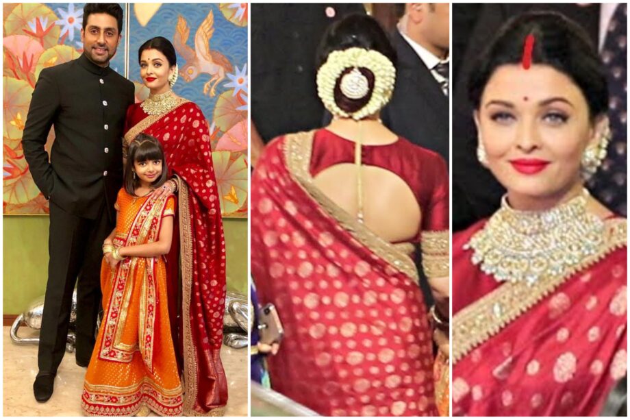 Aishwarya Rai Vs Madhuri Dixit Vs Nora Fatehi: Which Diva Rocked The Red Saree? - 0