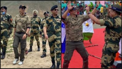 Akshay Kumar’s ‘patriotic’ moment with Indian Army, fans feel proud