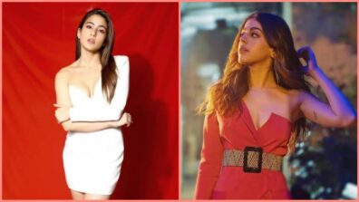 Alaya F Or Sara Ali Khan: Which Diva Nailed In One-Shoulder Deep Neck Dress?