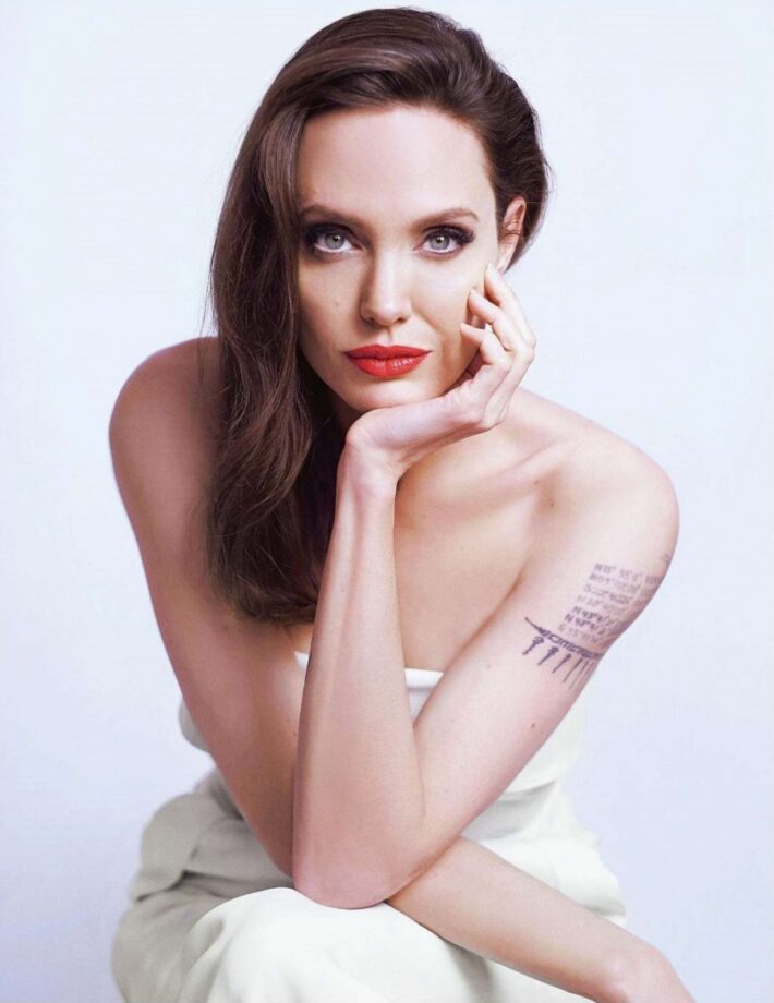 Hot Mom Angelina Jolie Looks Total Knockout In Her Latest Elle Photoshoot: See Pics - 1