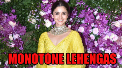 Alia Bhatt’s Monotone Lehengas Are A First-Class Swag, Yay Or Nay?