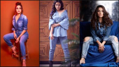 Amruta Khanvilkar Vs Shreya Bugde Vs Priya Bapat: Which Diva Rocked In Denim On Denim Look?