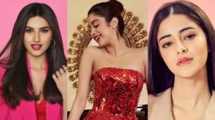 Ananya Panday, Janhvi Kapoor & Tara Sutaria’s Perfect ‘Red Hot Chery Lipstick’ Look For The Perfect Photoshoot Muse Look