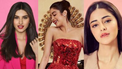 Ananya Panday, Janhvi Kapoor & Tara Sutaria’s Perfect ‘Red Hot Chery Lipstick’ Look For The Perfect Photoshoot Muse Look