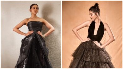 Ananya Panday Vs Rakul Preet Singh: Vote The Enticing Lady In Black Gown