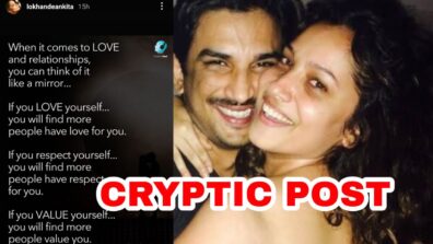 Ankita Lokhande drops cryptic post on ‘love & relationship’ ahead of Sushant Singh Rajput’s death anniversary, fans get emotional