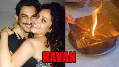 Ankita Lokhande keeps havan on Sushant Singh Rajput’s first death anniversary