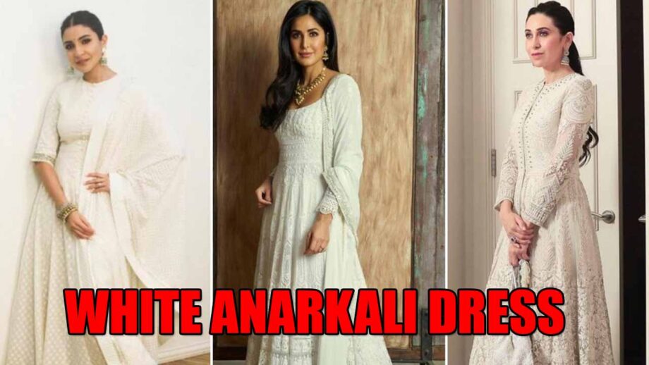 Anushka Sharma To Karisma Kapoor's Guide To Ace The White Anarkali Dress 404295