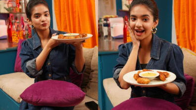 Anushka Sen turns a Chef, cooks a new dish