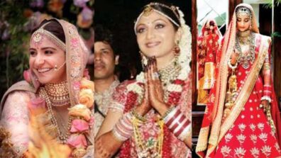 Anushka Sharma, Sonam Kapoor & Shilpa Shetty: Prices Of Bridal Outfits Revealed