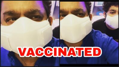 AR Rahman & son get first dose of vaccine, see latest photo