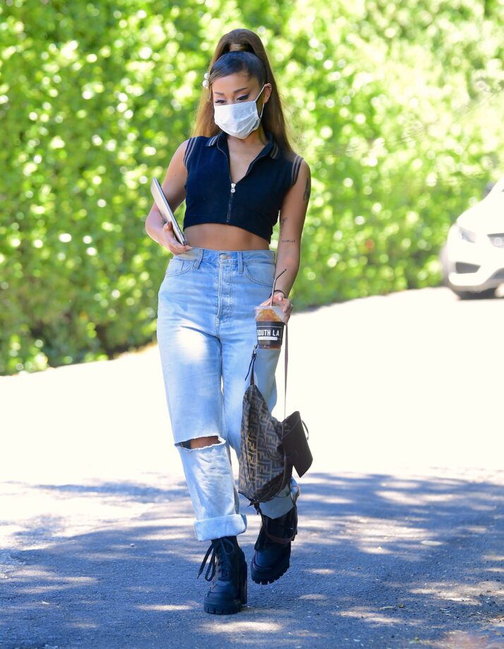 Street Style VS Glam: Which Look Of Ariana Grande Bedazzled You The Most? - 3