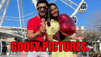 My crazy friend: Khatron Ke Khiladi 11 contestant Arjun Bijlani shares goofy pictures with Sana Khan